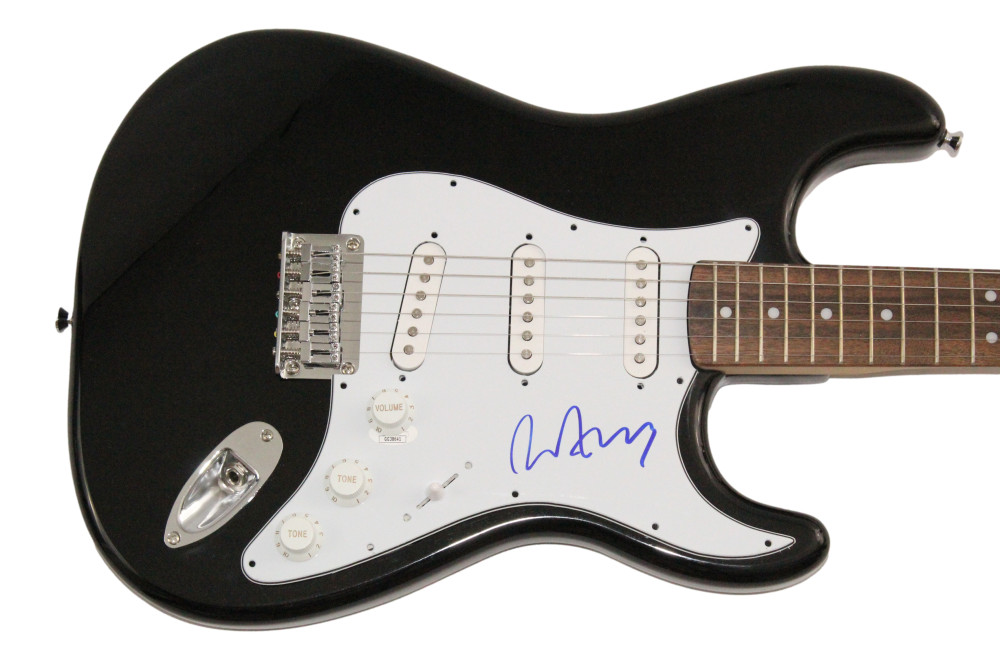 Bryan Ferry Roxy Music Signed Autograph Fender Electric Guitar w/ JSA COA
