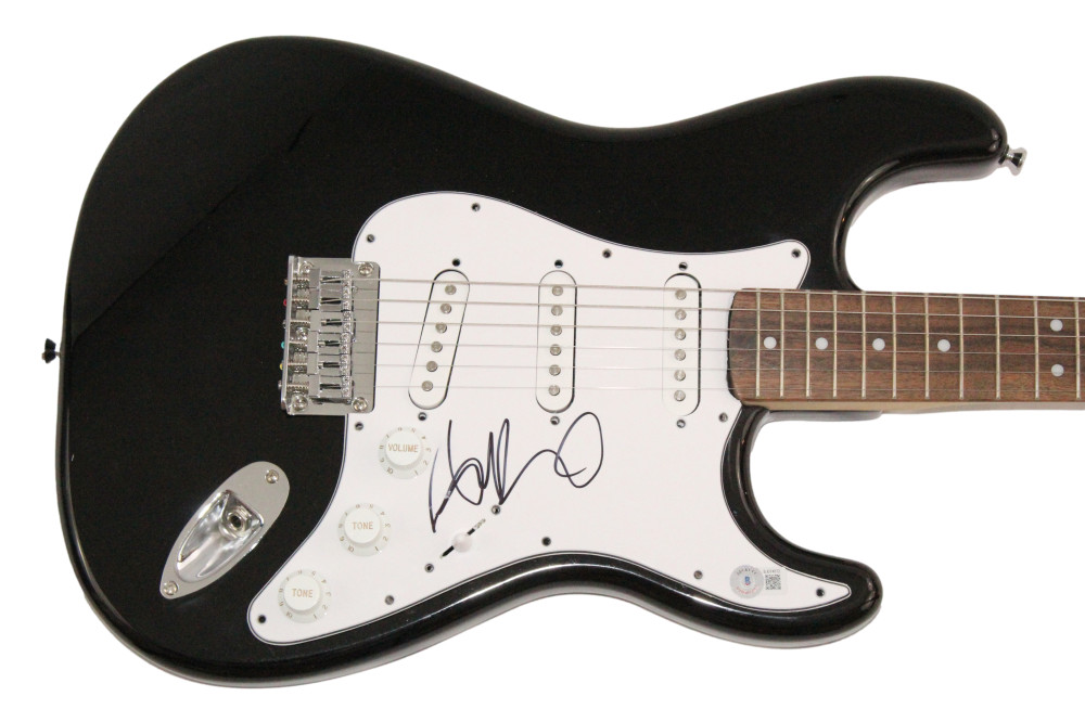 Dan Reynolds Imagine Dragons Signed Autograph Fender Guitar w/ Beckett COA
