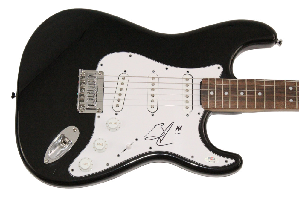 Brent Smith Shinedown Signed Autograph Fender Guitar - Us and Them w/ PSA COA
