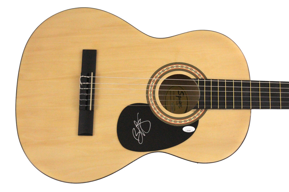 Brad Paisley Signed Autograph Fender Acoustic Guitar - Mud on the Tires JSA COA
