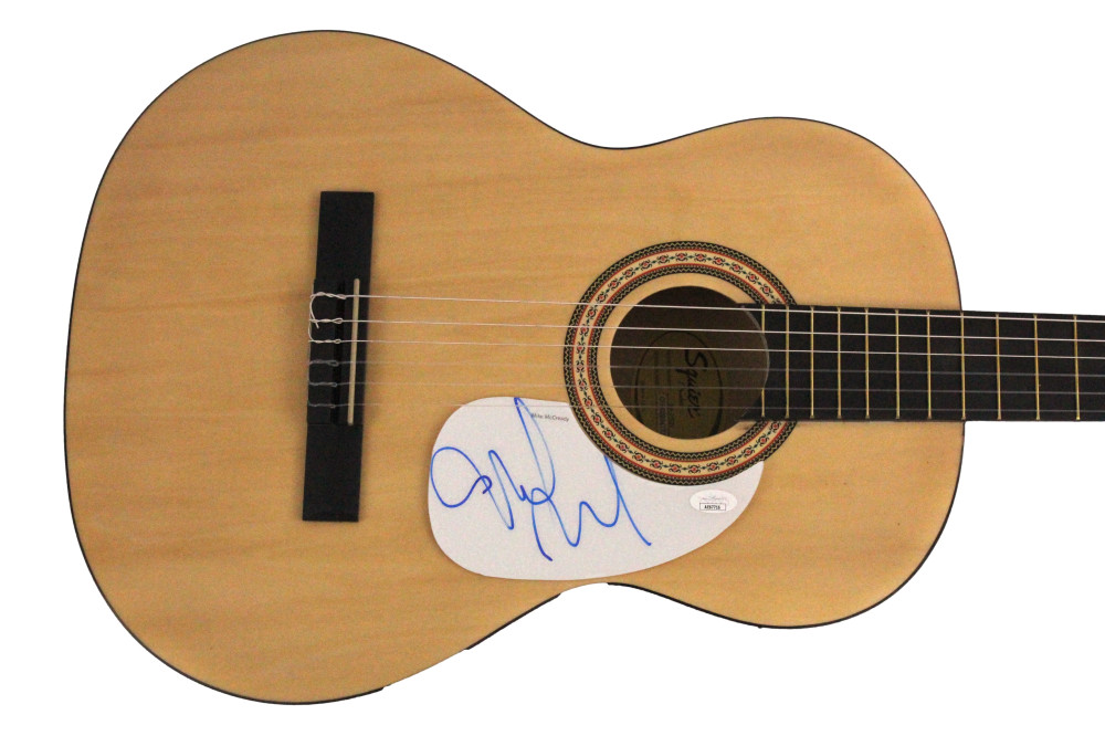 Mike McCready Signed Autograph Fender Acoustic Guitar - Pearl Jam w/ JSA COA
