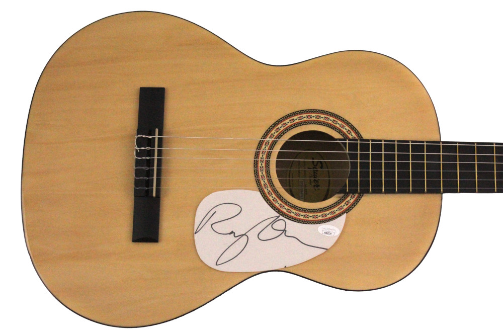 Ray Davies The Kinks Signed Autograph Full Size Fender Acoustic Guitar JSA COA
