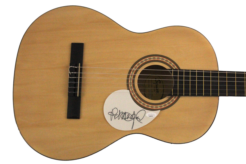Rob Halford Judas Priest Signed Autograph Fender Acoustic Guitar w/ JSA COA
