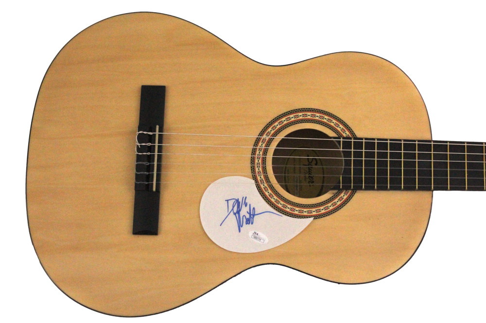 Dave Matthews Signed Autograph Fender Acoustic Guitar Band Crash w/ JSA COA
