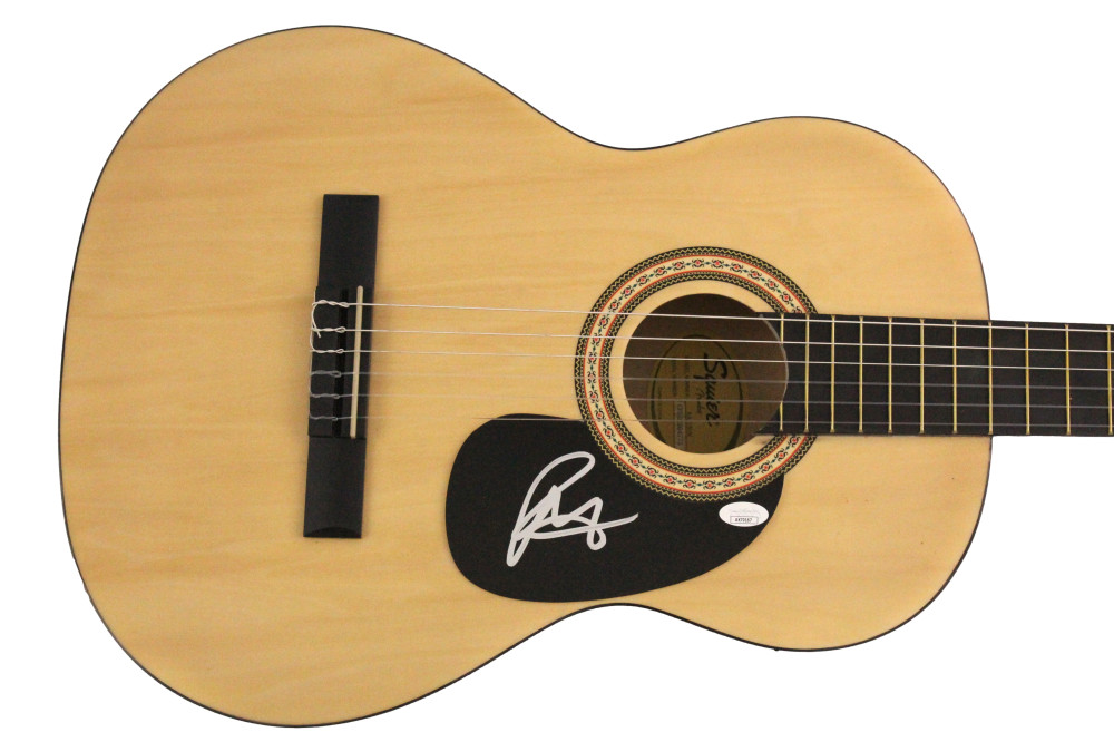 Rob Halford Signed Autograph Fender Acoustic Guitar - Judas Priest w/ JSA COA
