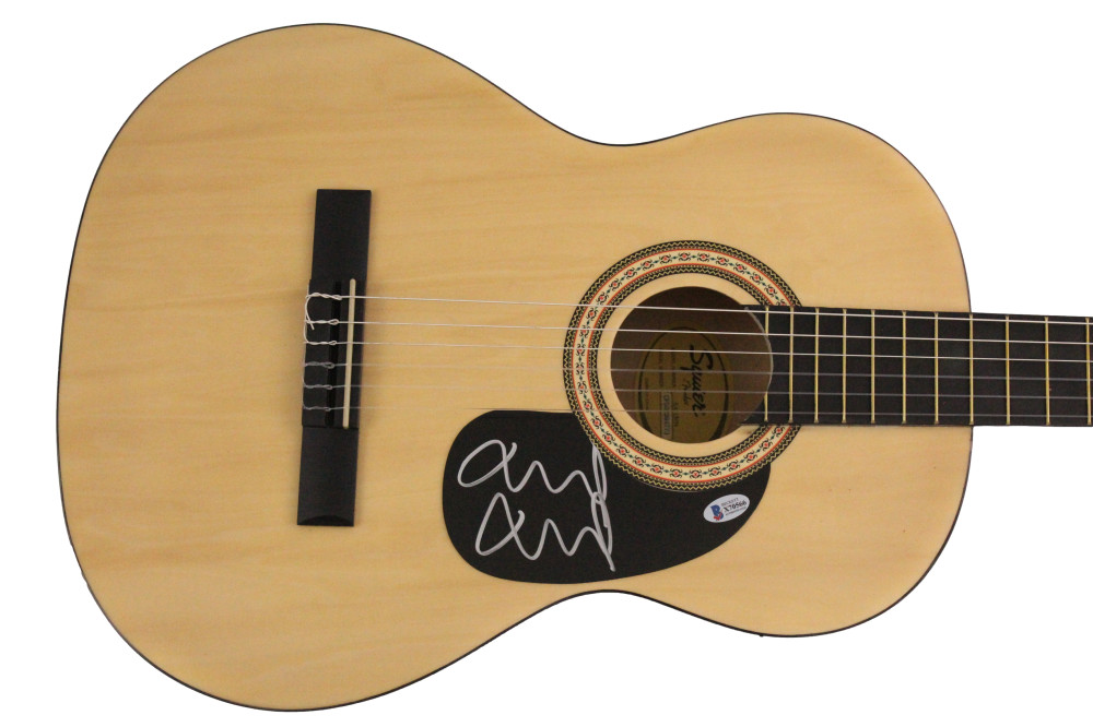 Mike McCready Pearl Jam Signed Autograph Fender Acoustic Guitar w/ Beckett COA
