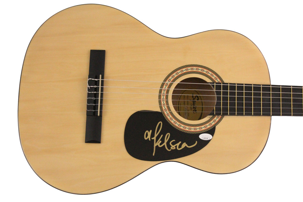 Kelsea Ballerini Signed Autograph Fender Acoustic Guitar The First Time JSA COA
