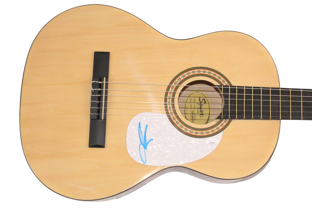 Jon Pardi Signed Autograph Fender Acoustic Guitar - Country Music Star JSA COA
