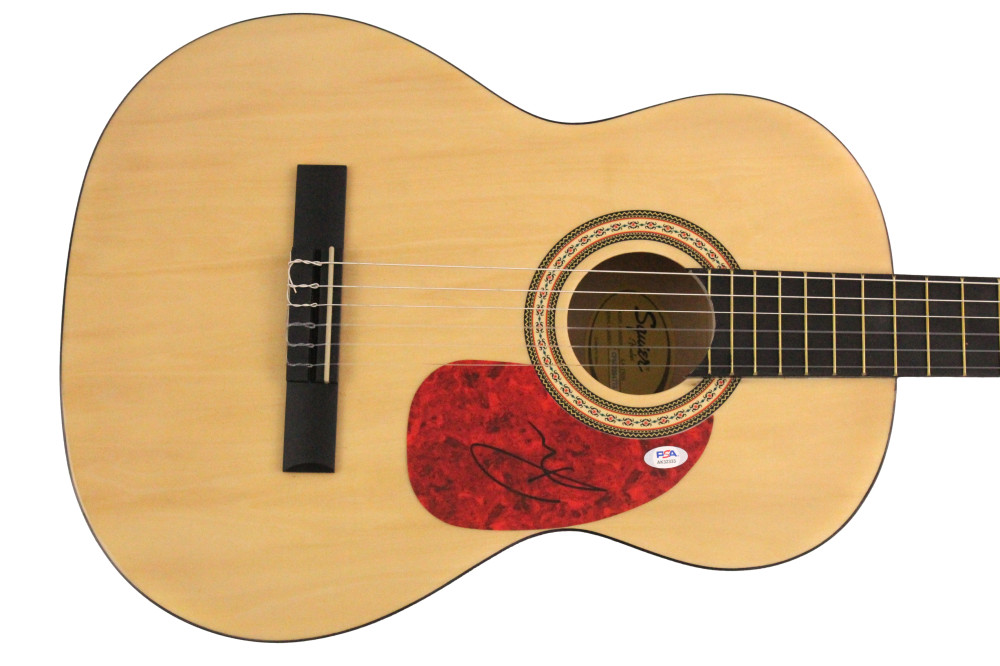 Parker McCollum Signed Autograph Fender Acoustic Guitar - Never Enough PSA COA
