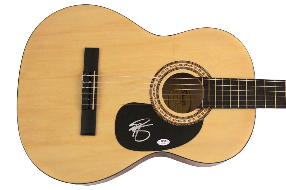 Riley Green Signed Autograph Fender Acoustic Guitar - Country Music Star PSA COA
