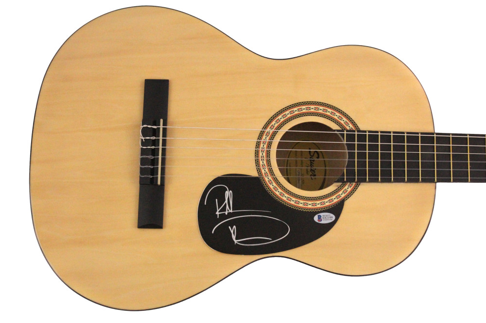 Russell Dickerson Signed Autograph Fender Acoustic Guitar w/ Beckett COA
