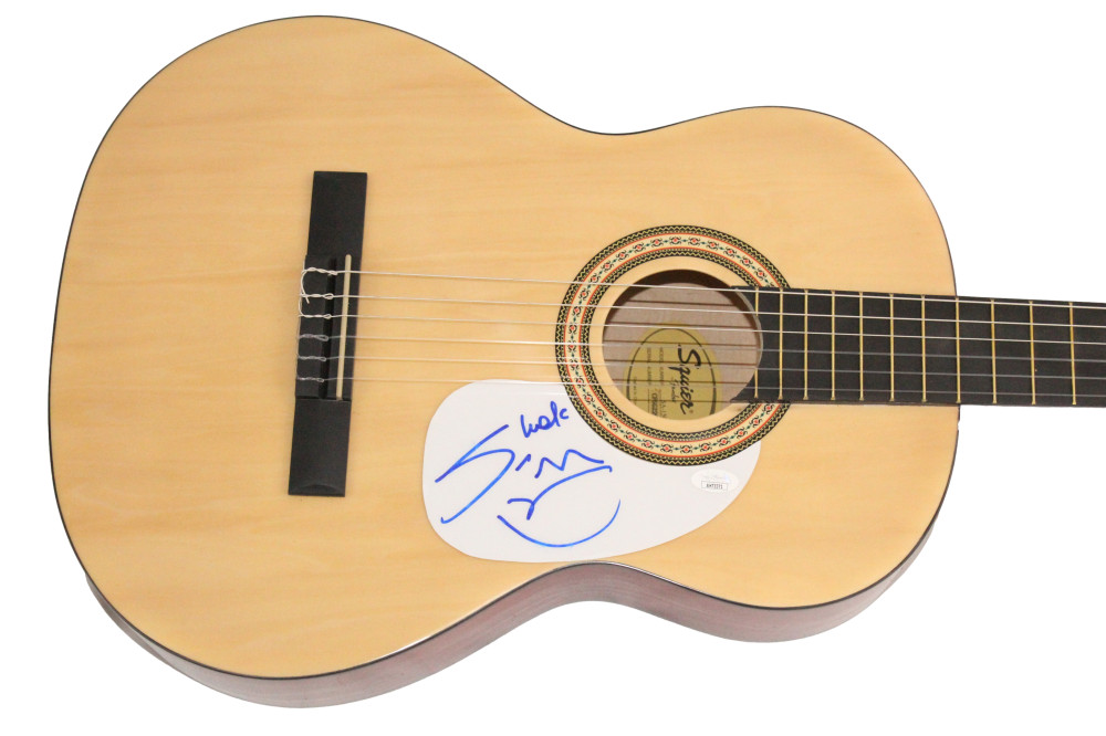 Shakira Signed Autograph Full Size Fender Acoustic Guitar - Laundry Service JSA
