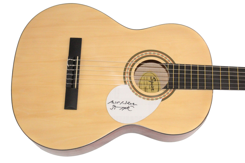 Michael Stipe R.E.M. Signed Autograph Full Size Fender Acoustic Guitar JSA COA
