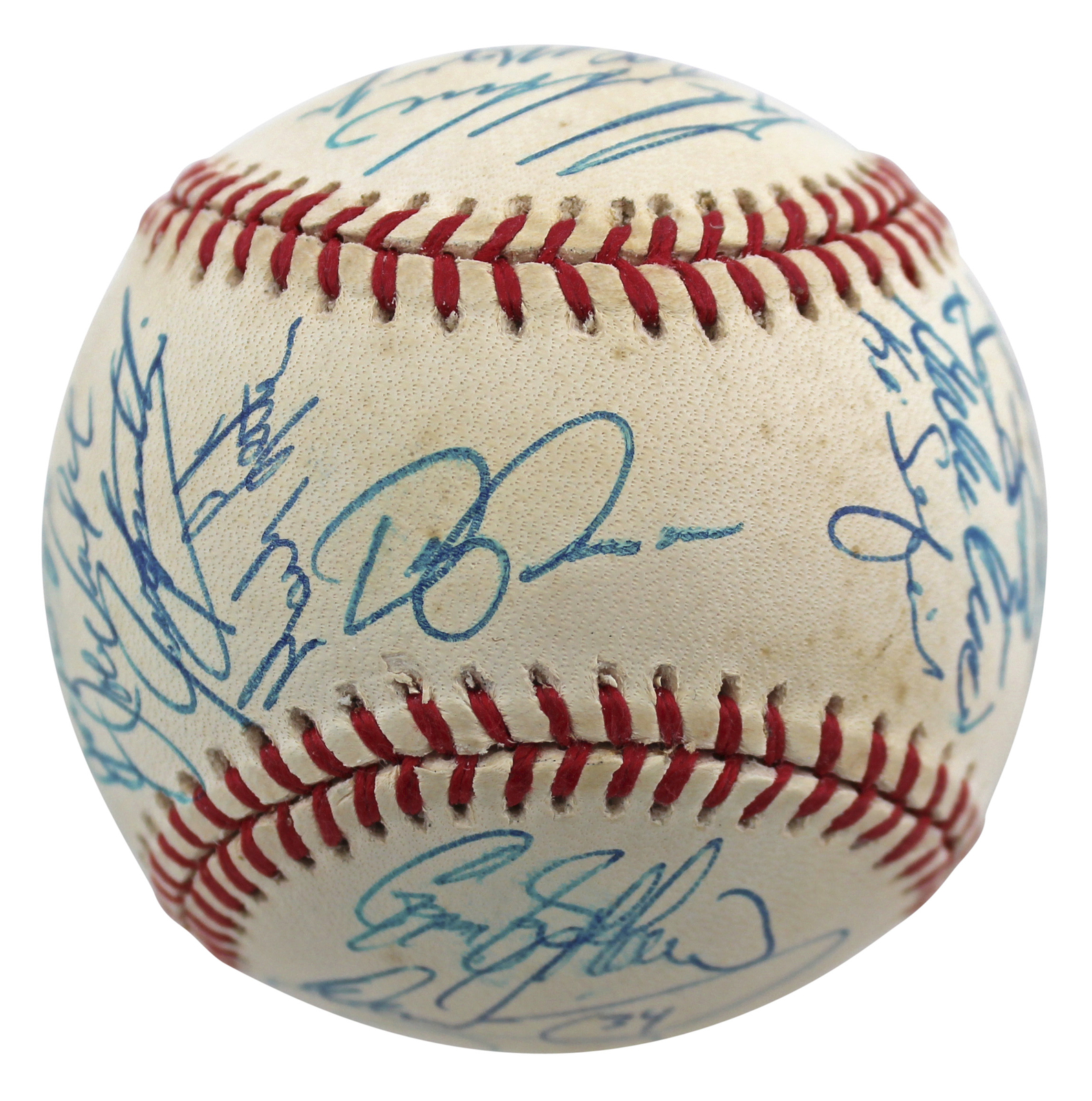 1997 Phillies (28) Daulton, Jefferies Morandini Signed Onl Baseball BAS #AC01899
