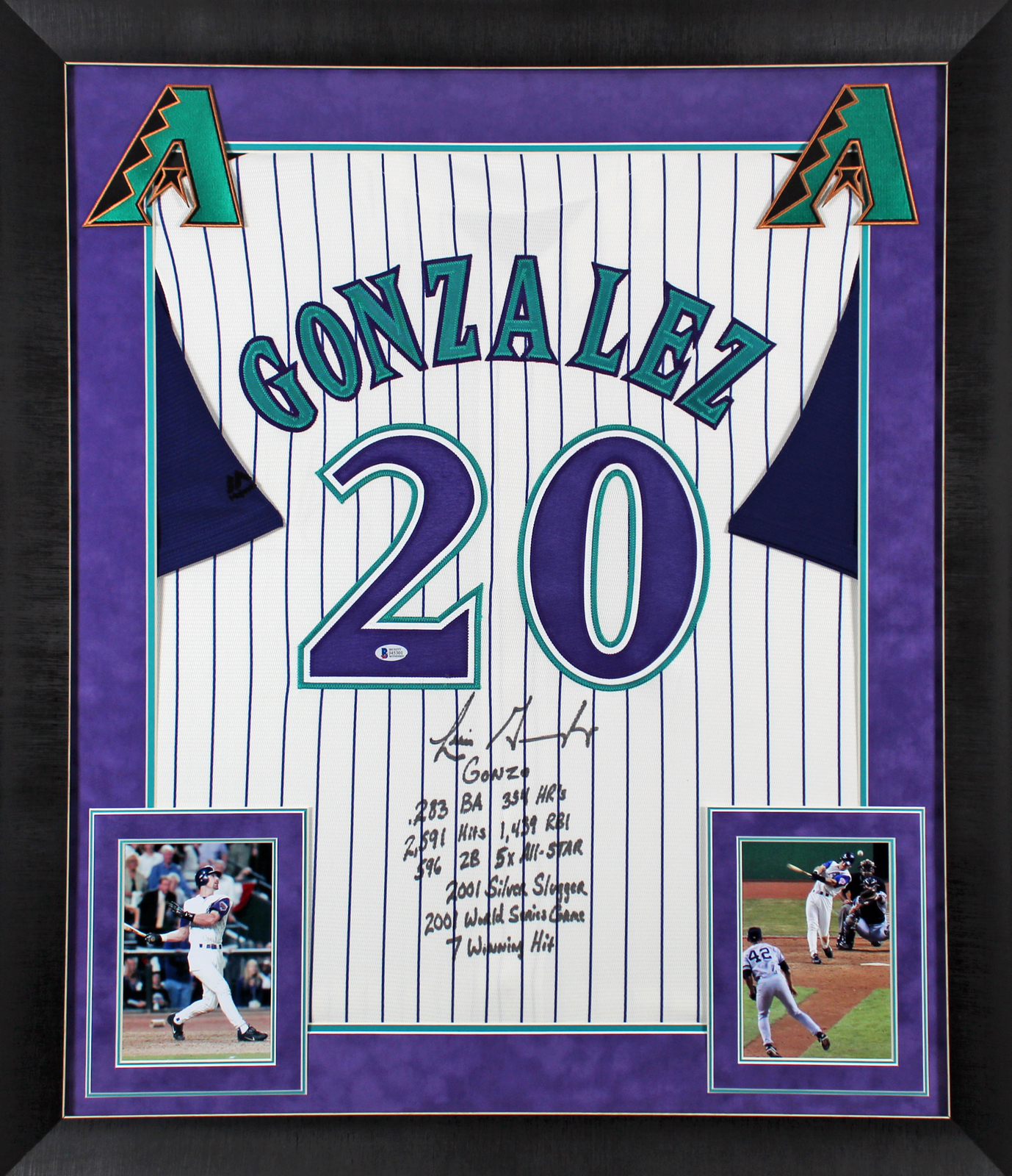 D-Backs Luis Gonzalez 
