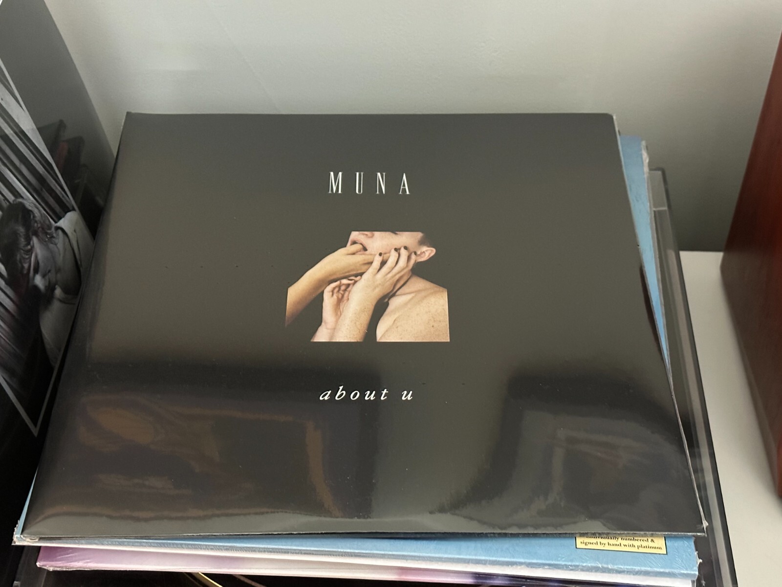 MUNA - ABOUT U 2XLP PINK VINYL RECORD - SEALED
