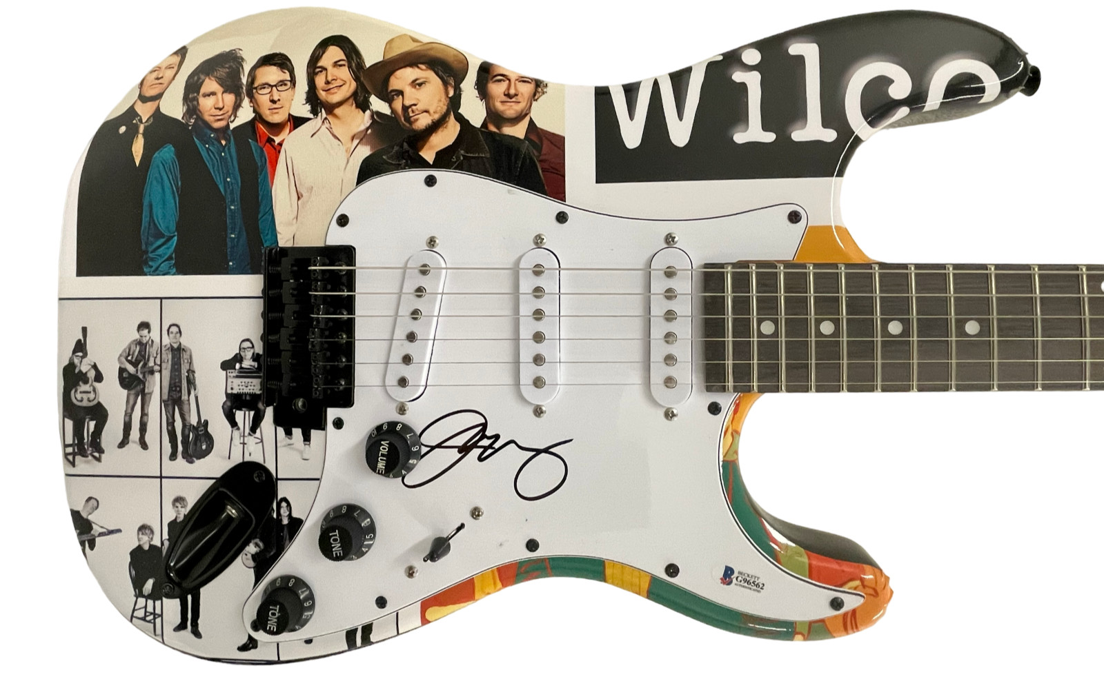 JEFF TWEEDY WILCO SIGNED FULL SIZED ELECTRIC GUITAR AUTHENTIC AUTOGRAPH BECKETT
