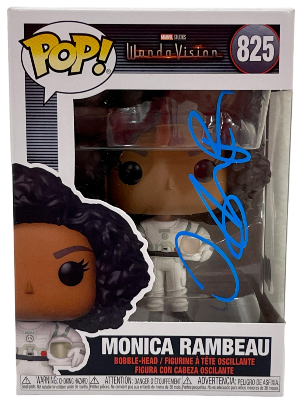TEYONAH PARRIS SIGNED MONICA RAMBEAU WANDAVISION MARVEL FUNKO AUTOGRAPH BECKETT
