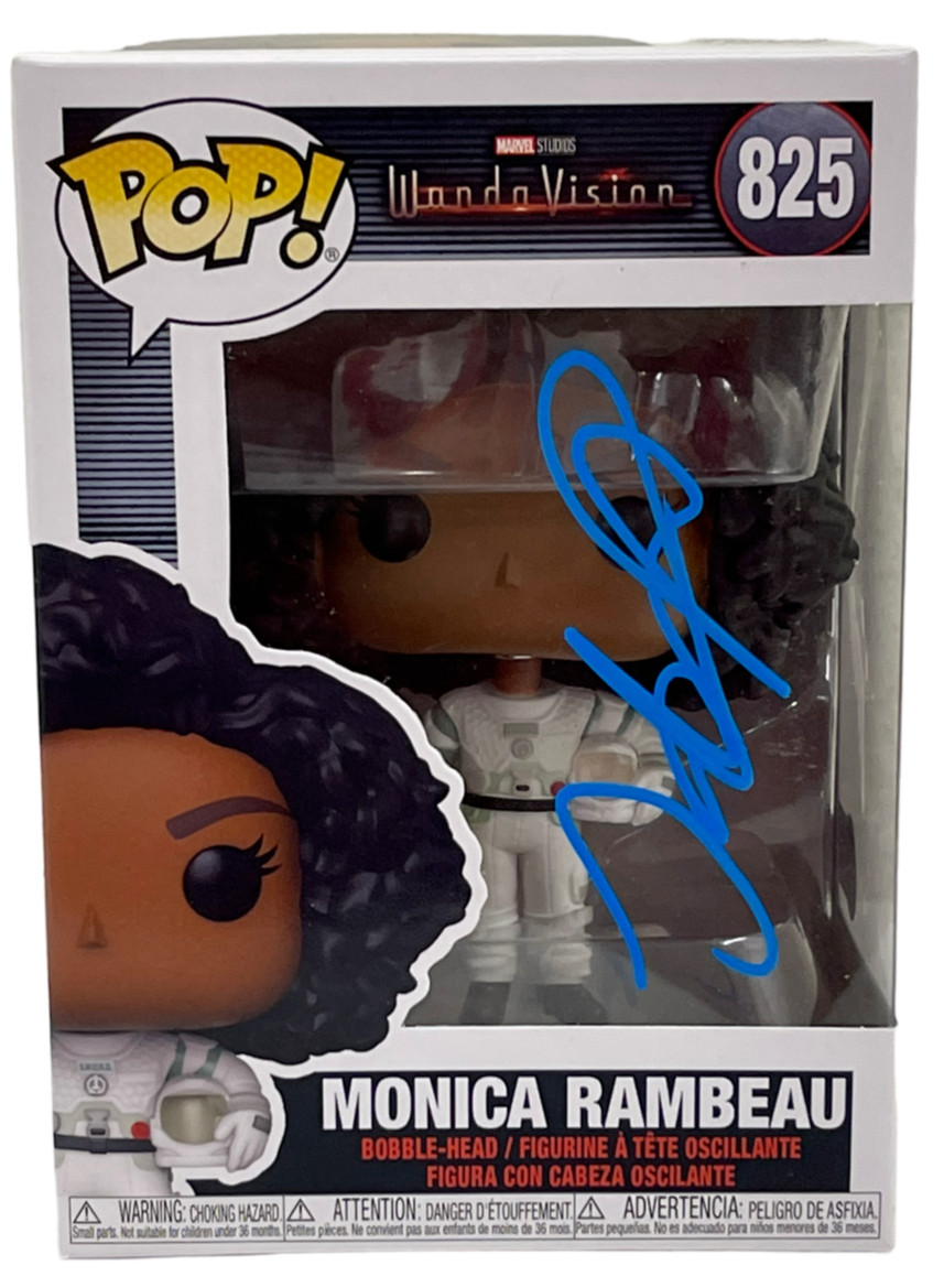 TEYONAH PARRIS SIGNED MONICA RAMBEAU WANDAVISION MARVEL FUNKO AUTOGRAPH BECKETT
