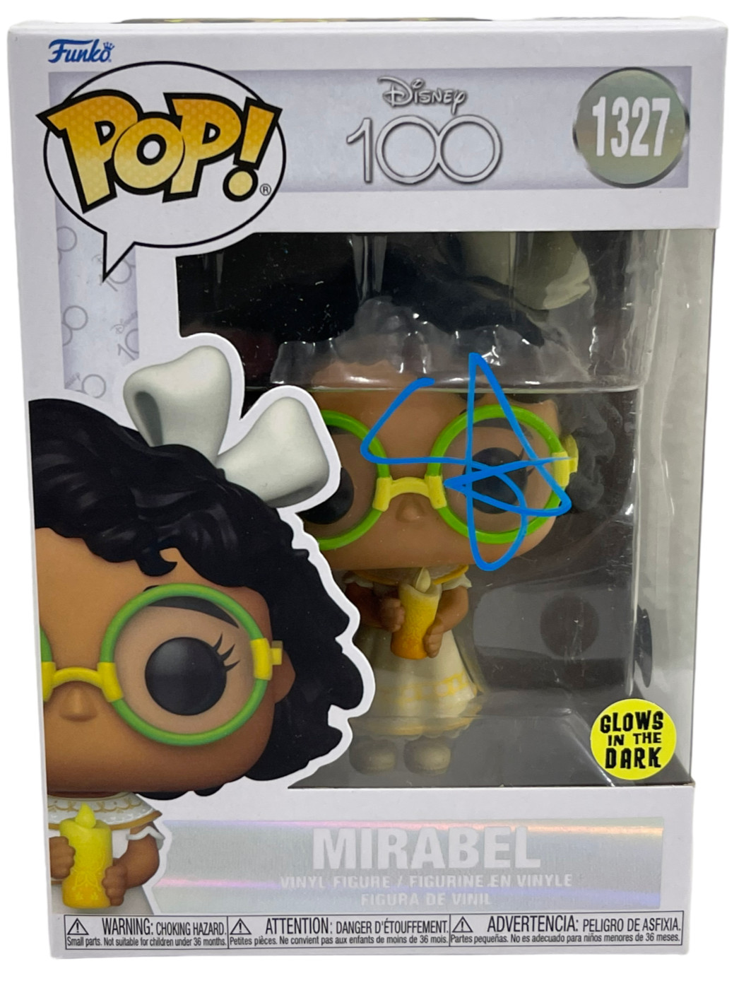 STEPHANIE BEATRIZ SIGNED FUNKO 1327 MIRABEL DISNEY 100 ENCANTO AUTOGRAPH BECKETT
