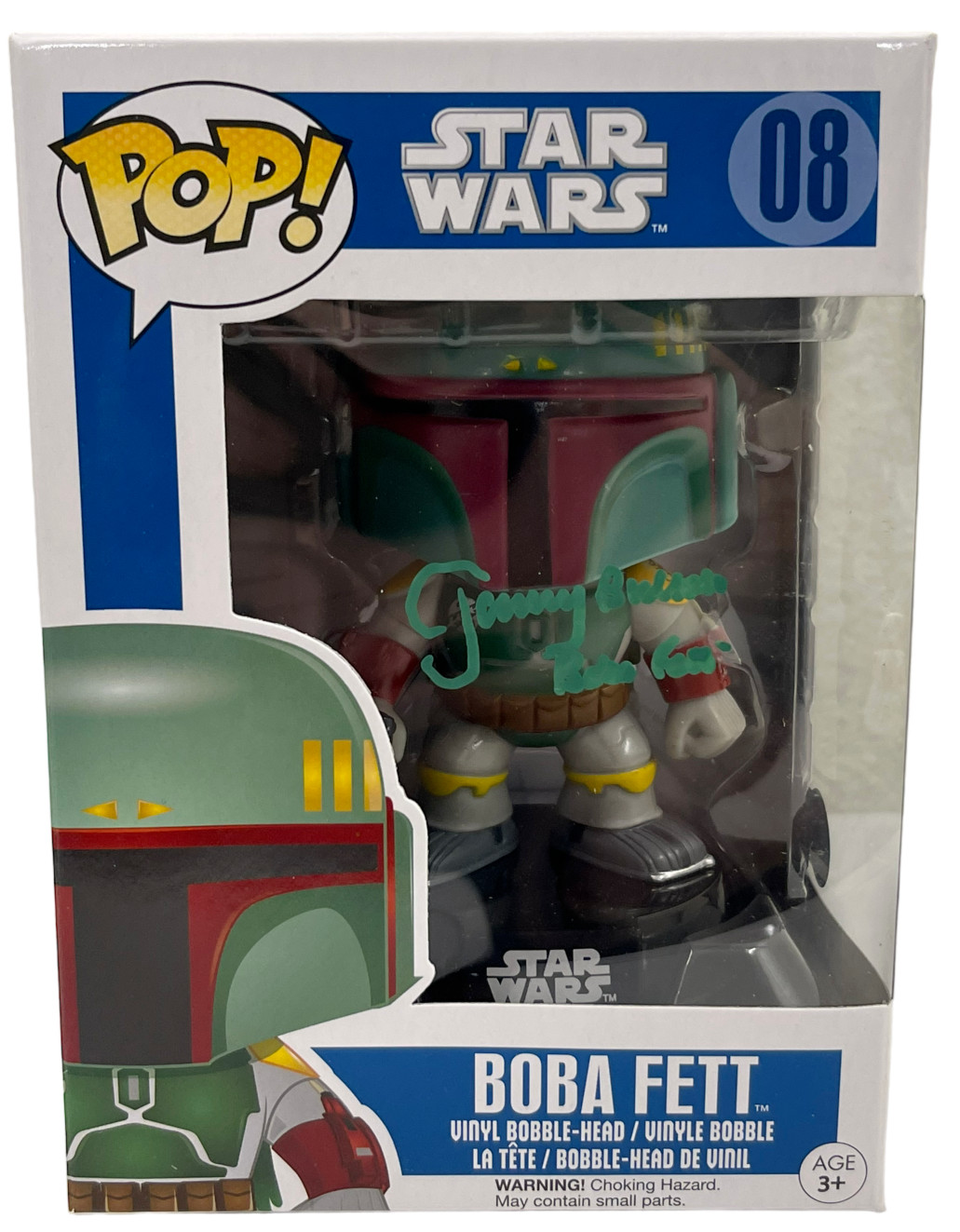 JEREMY BULLOCH SIGNED STAR WARS BOBA FETT FUNKO AUTHENTIC AUTOGRAPH BECKETT D
