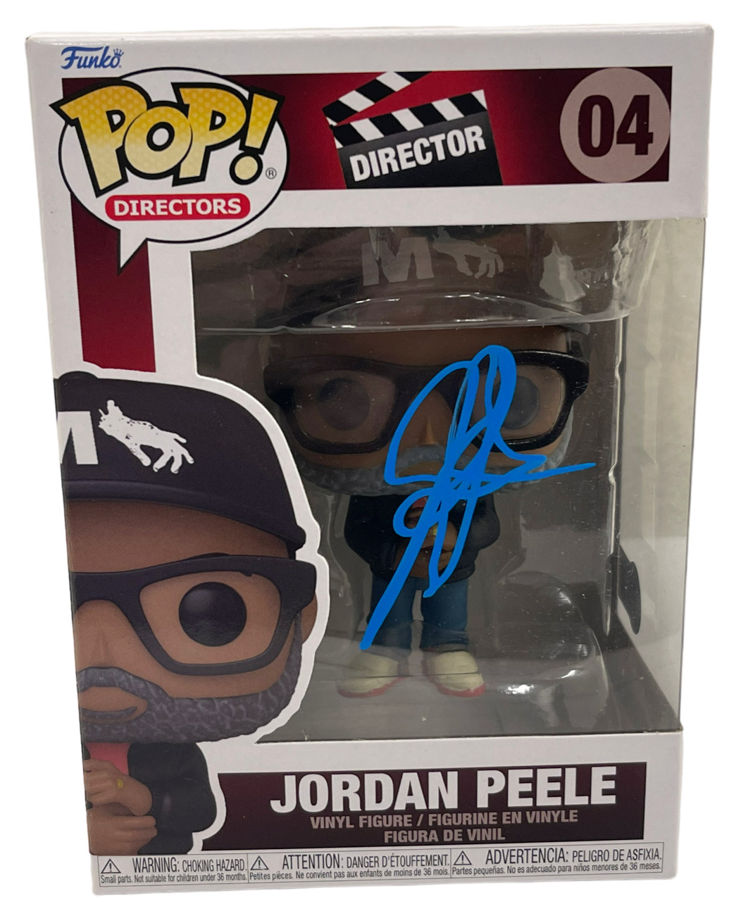 JORDAN PEELE SIGNED FUNKO DIRECTOR 04 