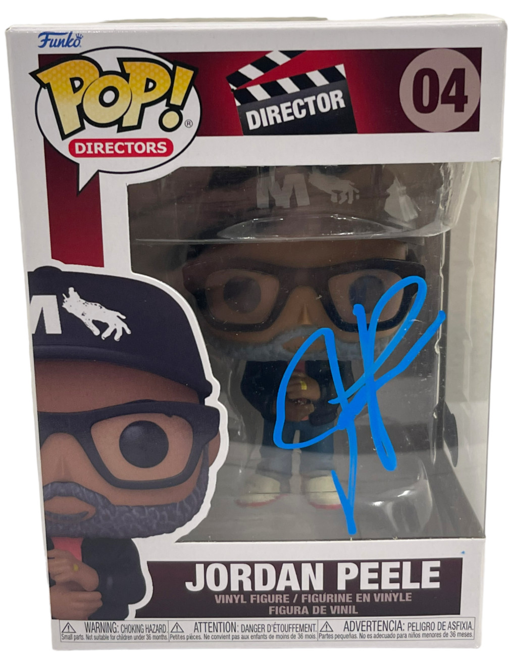 JORDAN PEELE SIGNED FUNKO DIRECTOR 04 