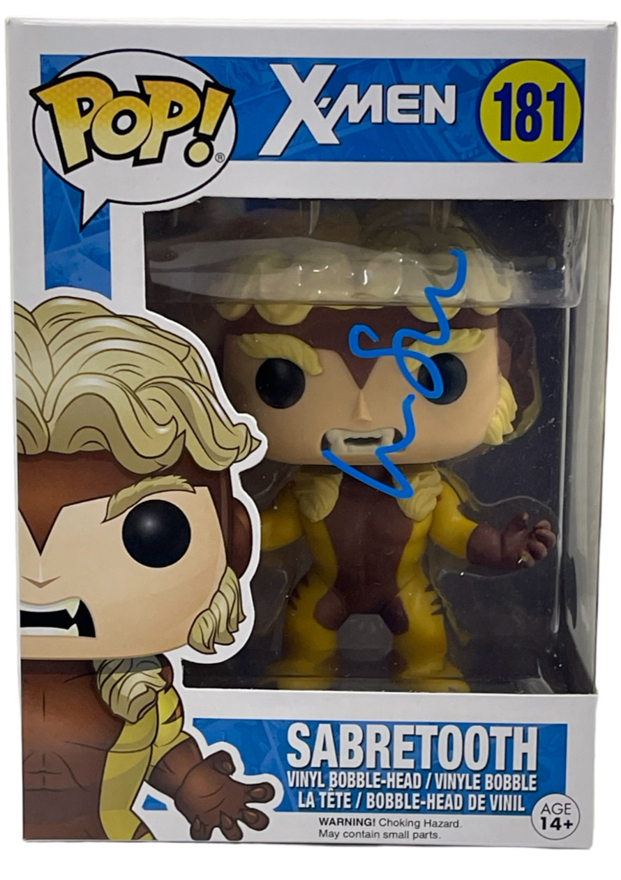 LIEV SCHREIBER SIGNED SABRETOOTH FUNKO 181 X-MEN AUTHENTIC AUTOGRAPH BECKETT
