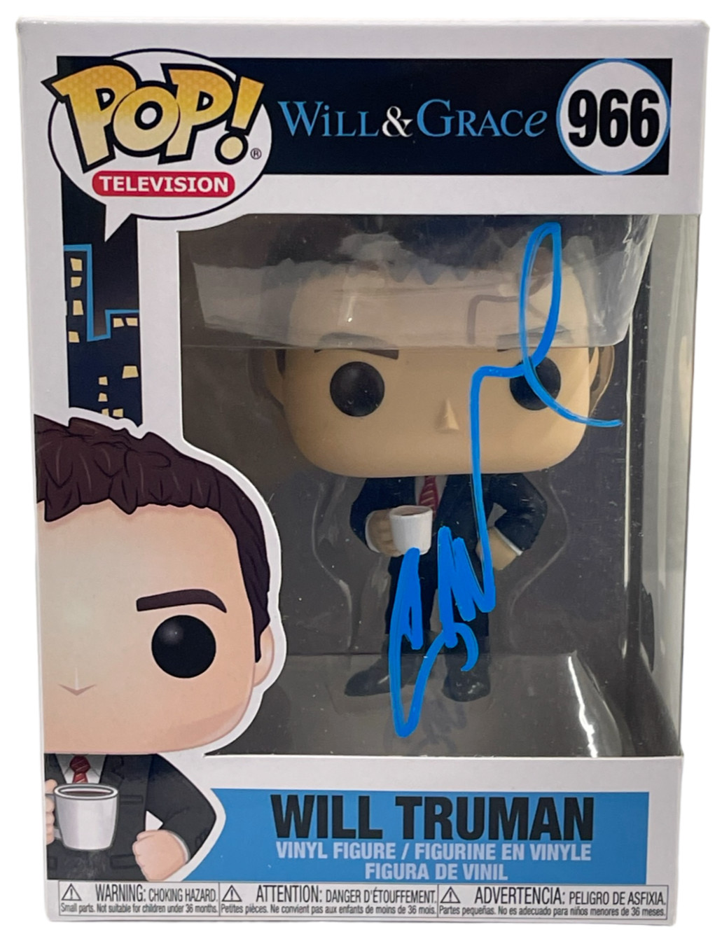 ERIC MCCORMACK SIGNED WILL TRUMAN 966 FUNKO WILL & GRACE AUTOGRAPH BECKETT
