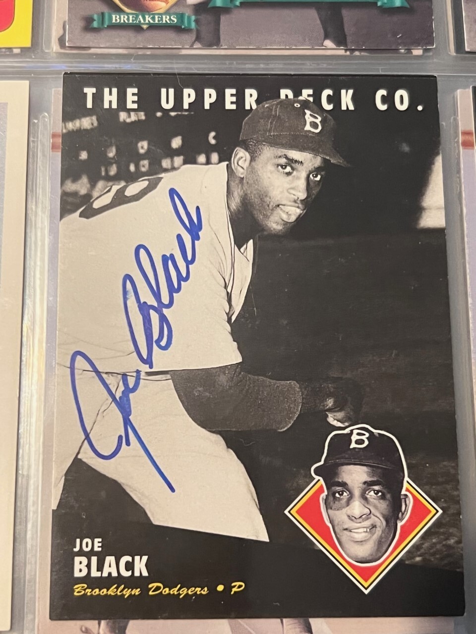 Joe Black signed autographed 1994 Upper Deck All Time Heroes Card #52 Dodgers
