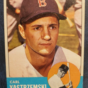 1963 TOPPS CARL YASTRZEMSKI BOSTON RED SOX #115 BASEBALL CARD VINTAGE
Opens in a new window or tab