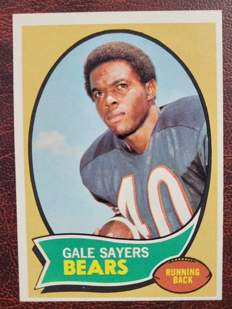 1970 TOPPS GALE SAYERS CHICAGO BEARS #70 FOOTBALL CARD VINTAGE Opens in