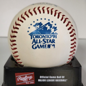 1991 OFFICIAL ALL-STAR GAME UNSIGNED RAWLINGS BASEBALL TORONTO BLUE JAYS
Opens in a new window or tab