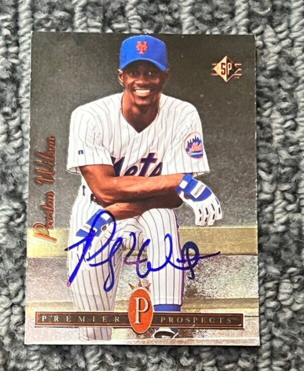 Preston Wilson signed autographed 1994 Upper Deck Card SP #20 New York Mets
