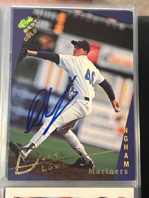 Derek Lowe signed autographed 1993 Classic/Best Gold #213 Card Red Sox
