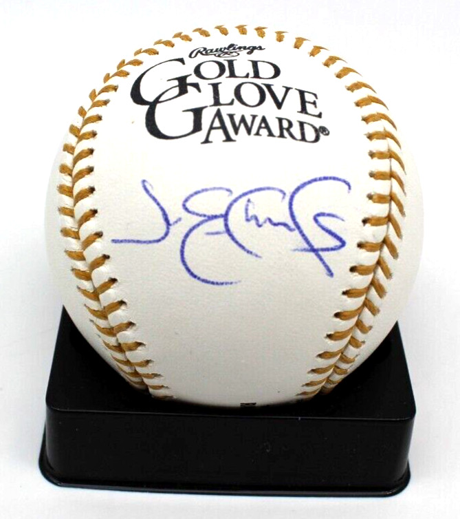 Jim Edmonds Signed Official Gold Glove Baseball w/Beckett COA BH15401 Cardinals

