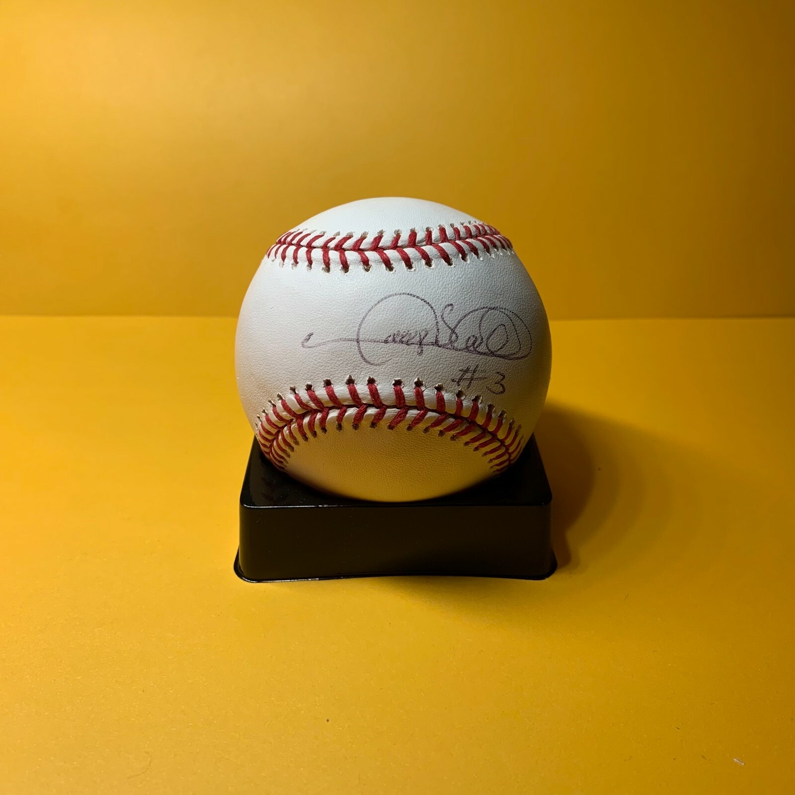 GARY SHEFFIELD #3 TIGERS SIGNED AUTOGRAPHED YANKEE STADIUM BASEBALL W/ COA
