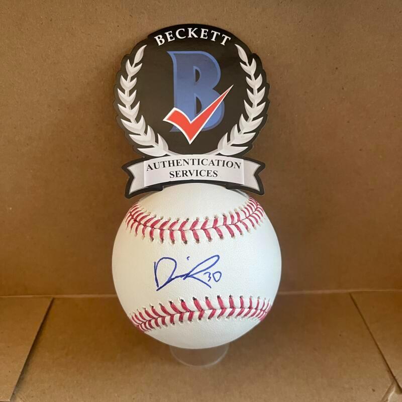 DARICK HALL PHILADELPHIA PHILLIES SIGNED AUTO M.L.BASEBALL BECKETT AUTHENTICATED
