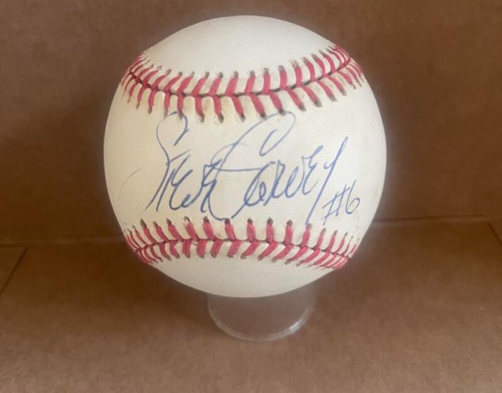 STEVE GARVEY DODGERS SIGNED AUTO VINTAGE N.L. BASEBALL BECKETT AUTHENTICATED
