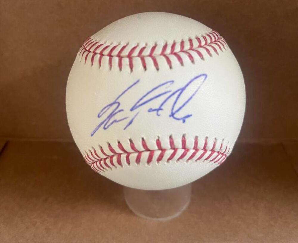 SAM FULD CUBS/RAYS/PHILLIES SIGNED AUTOGRAPHED M.L. BASEBALL JSA AH66075
