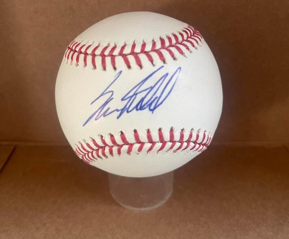 SAM FULD CUBS/RAYS/PHILLIES SIGNED AUTOGRAPHED M.L. BASEBALL JSA AH66077
