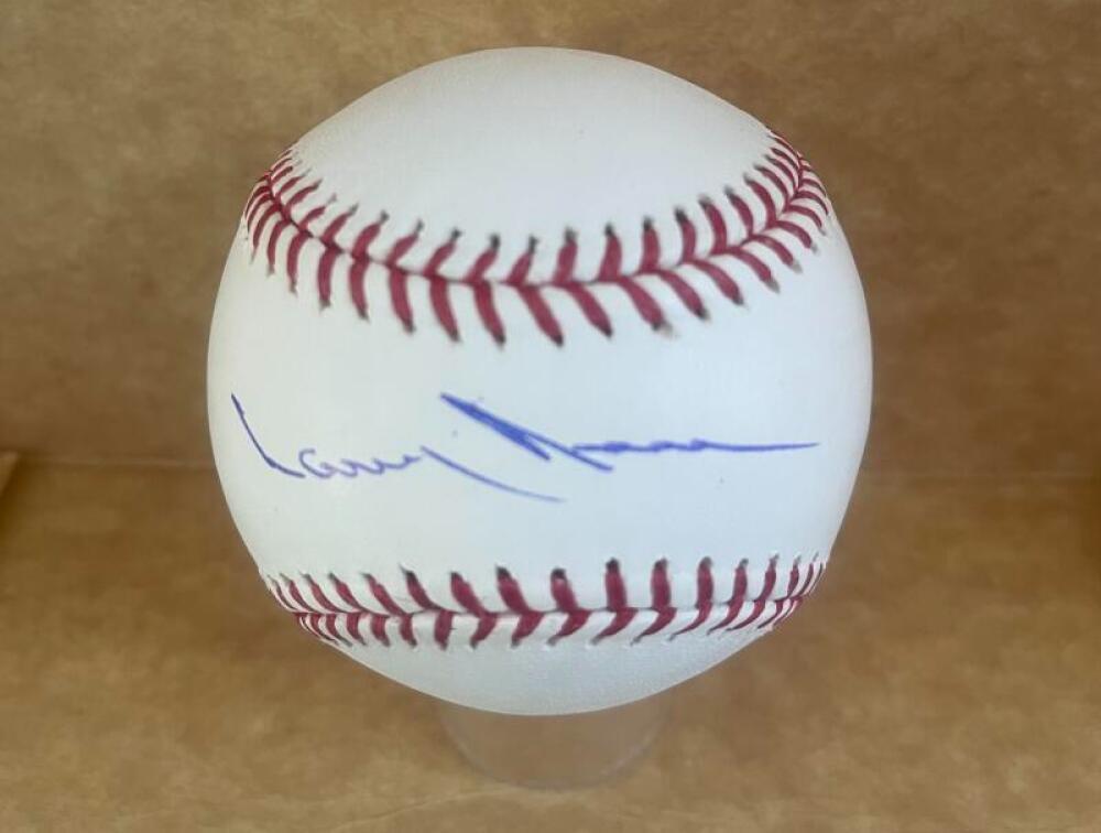 LARRY DEMERY PITTSBURGH PIRATES SIGNED AUTO M.L. BASEBALL BAS AUTHENTICATED
