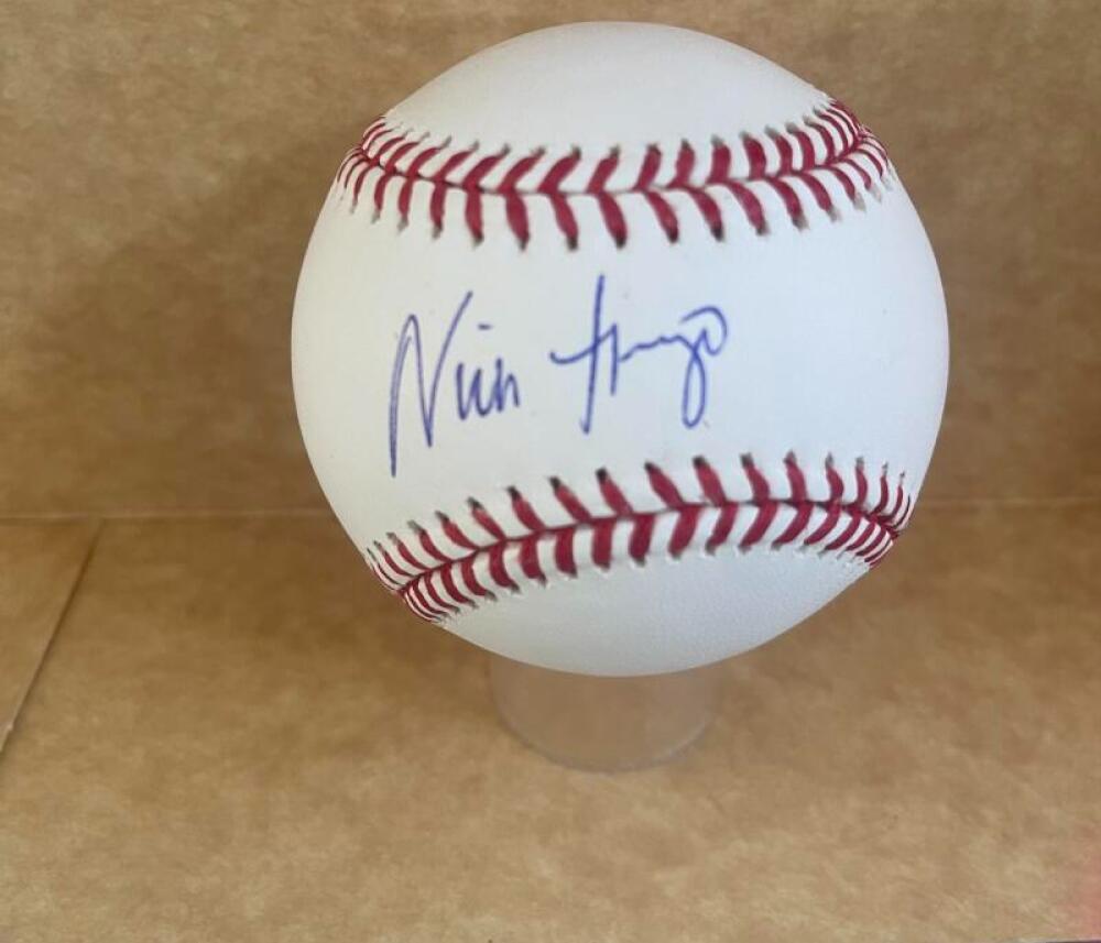 NICK GONZALES PITTSBURGH PIRATES SIGNED AUTO M.L. BASEBALL JSA WIT269334

