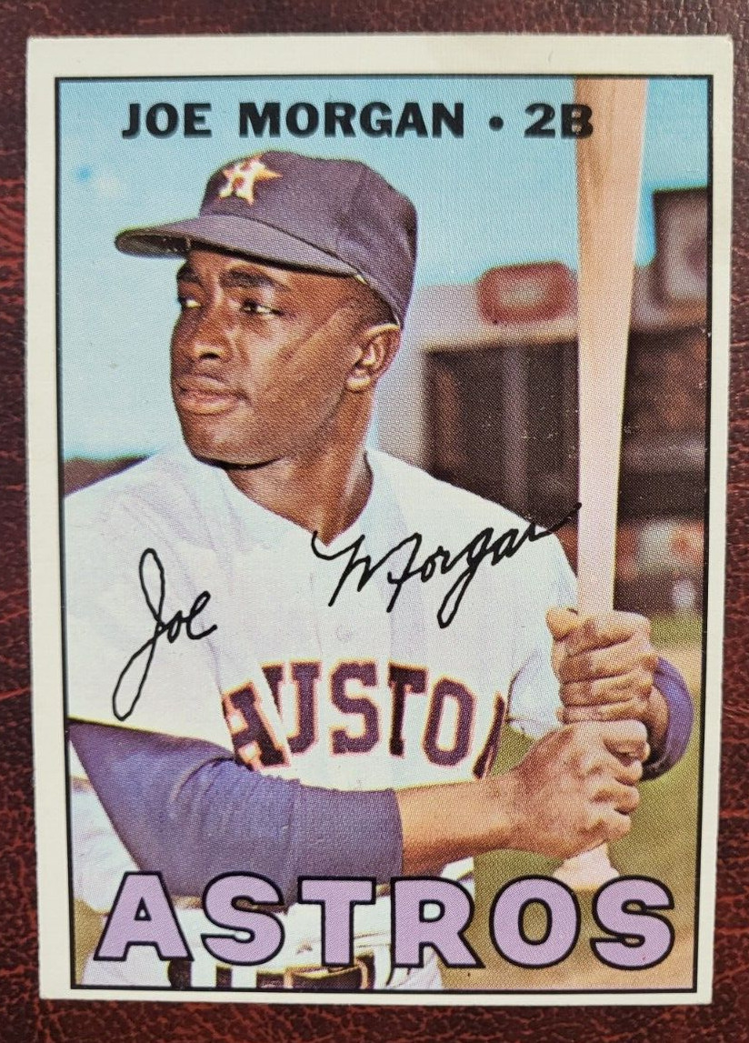 1967 TOPPS JOE MORGAN ASTROS #337 BASEBALL CARD VINTAGE

