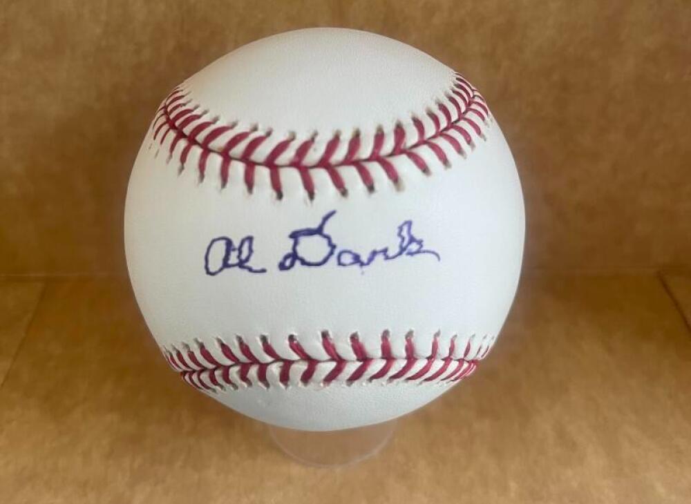 ALVIN DARK A'S/GIANTS SIGNED AUTOGRAPHED M.L. BASEBALL BAS AUTHENTICATED
