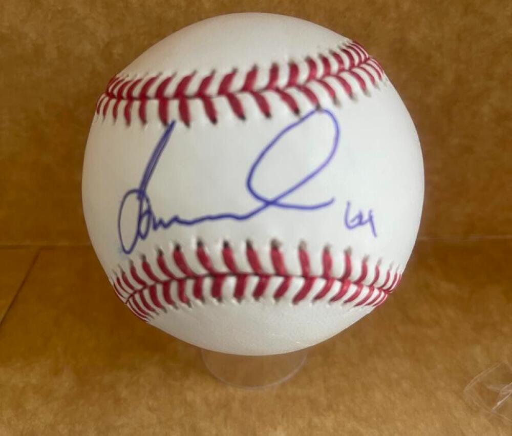 JOSE MIRANDA TWINS SIGNED AUTOGRAPHED M.L. BASEBALL BECKETT AUTHENTICATED

