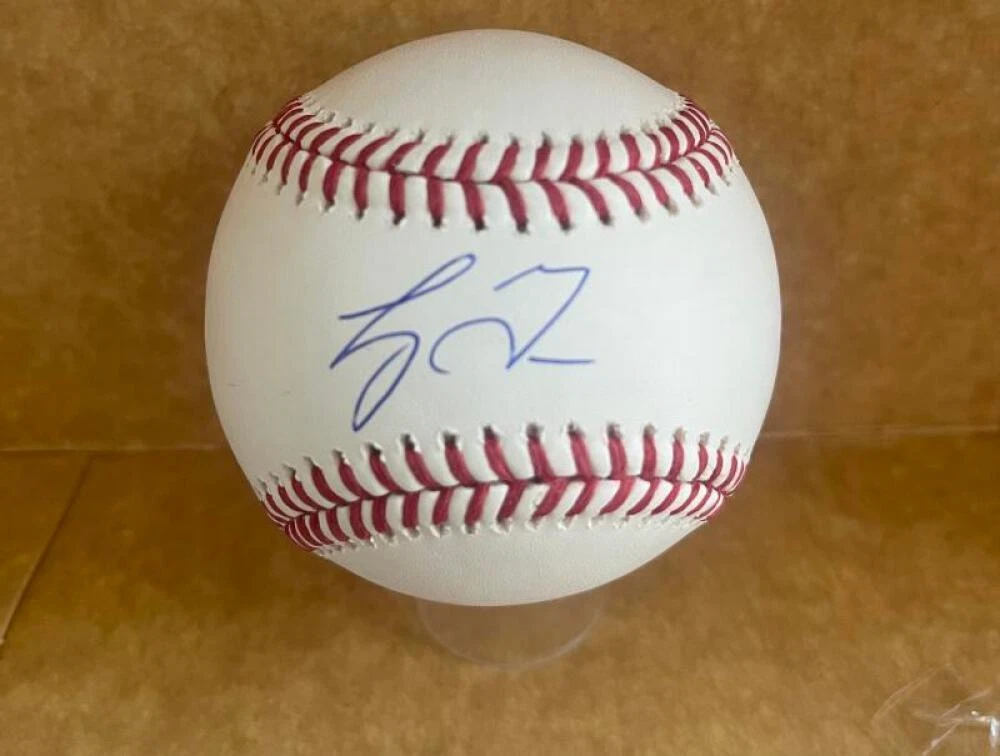 LOGAN TANNER REDS SIGNED AUTOGRAPHED M.L. BASEBALL W/ COA
