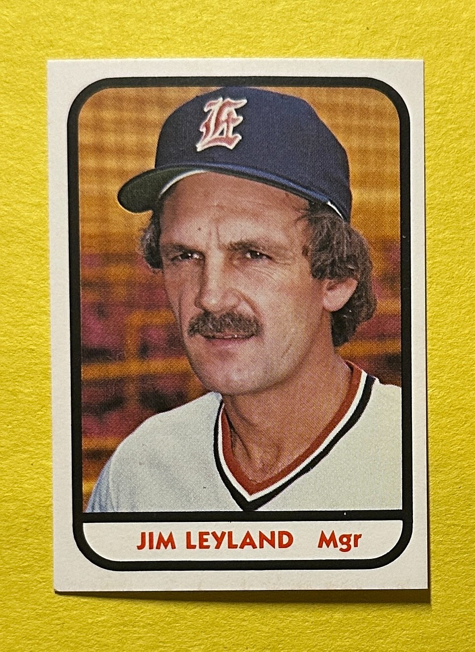 1981 TCMA MINOR LEAGUE JIM LEYLAND #1 TRIPLETS
