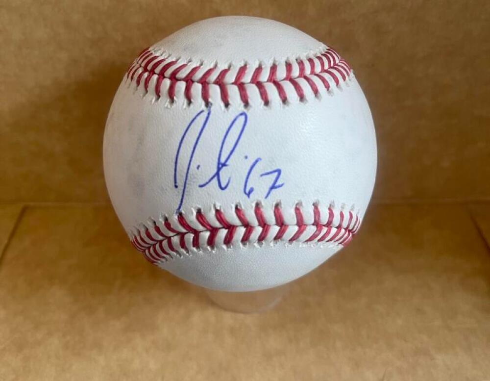 JACOB AMAYA MIAMI MARLINS SIGNED AUTO M.L. BASEBALL BECKETT AUTHENTICATED
