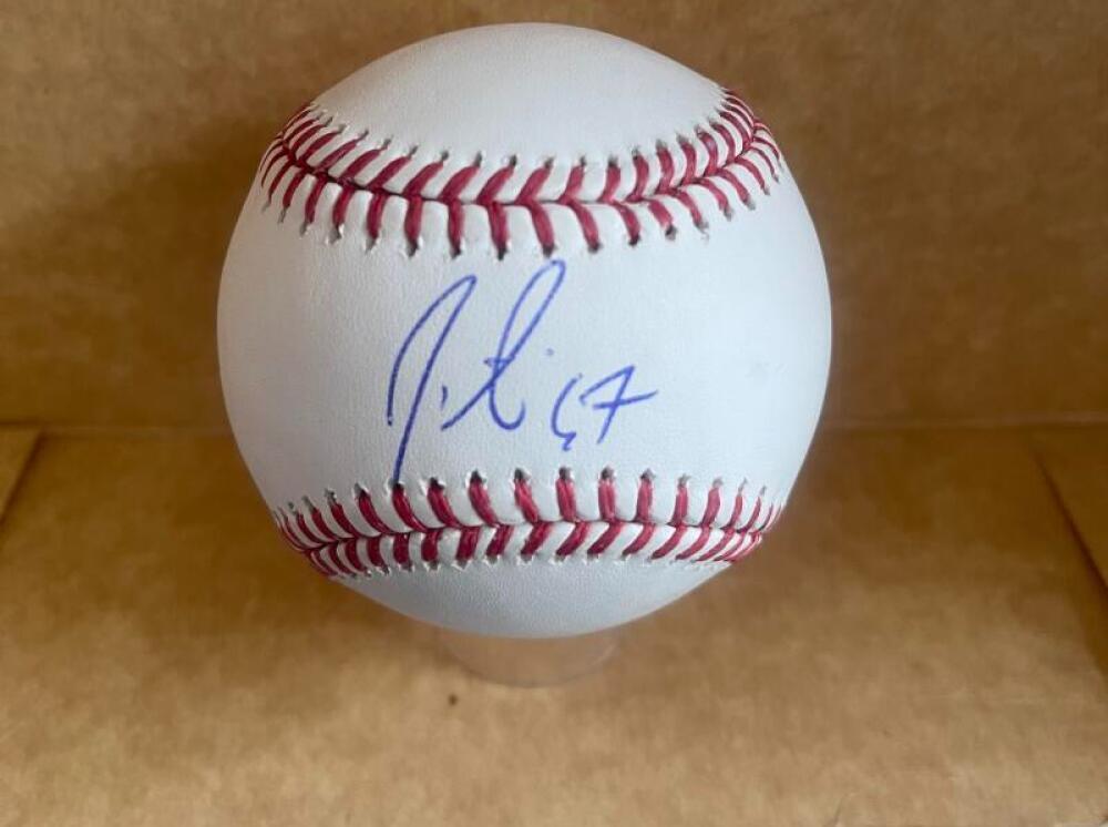 JACOB AMAYA MIAMI MARLINS SIGNED AUTO M.L. BASEBALL BECKETT AUTHENTICATED
